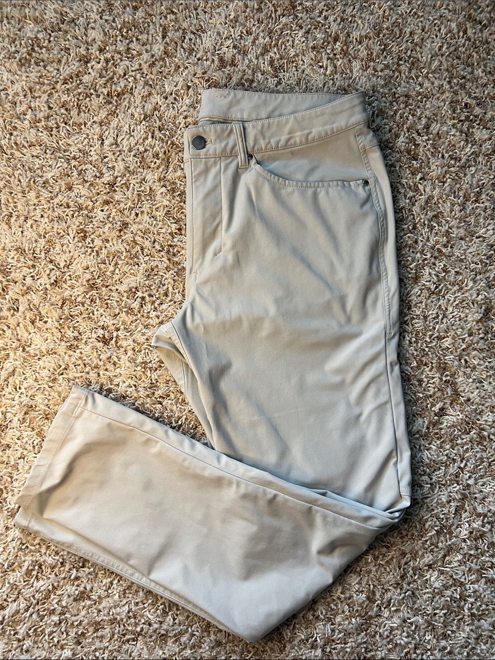 lululemon Men's ABC Slim straight leg pant 33” Warpstream